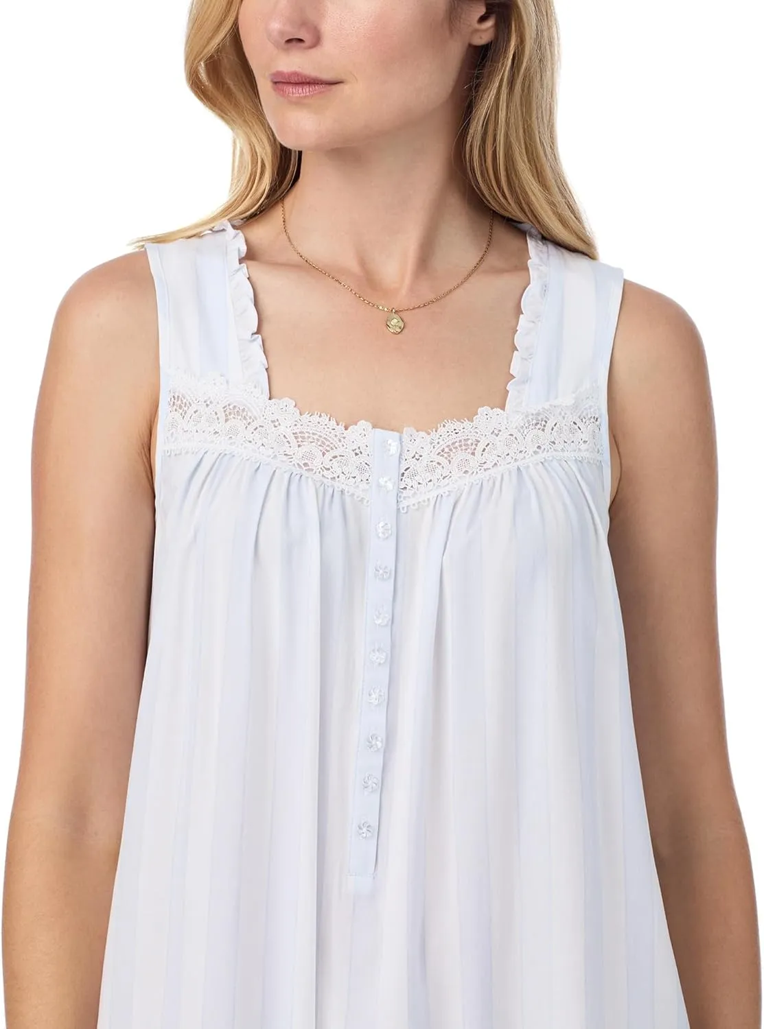 Eileen West Women's Sleeveless Cotton Lawn Chemise