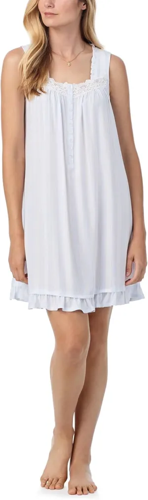Eileen West Women's Sleeveless Cotton Lawn Chemise