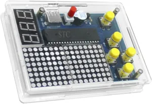 Electronic DIY Game Console Kit Soldering Practice Kit Game Console Welding Parts for DIY Enthusiasts