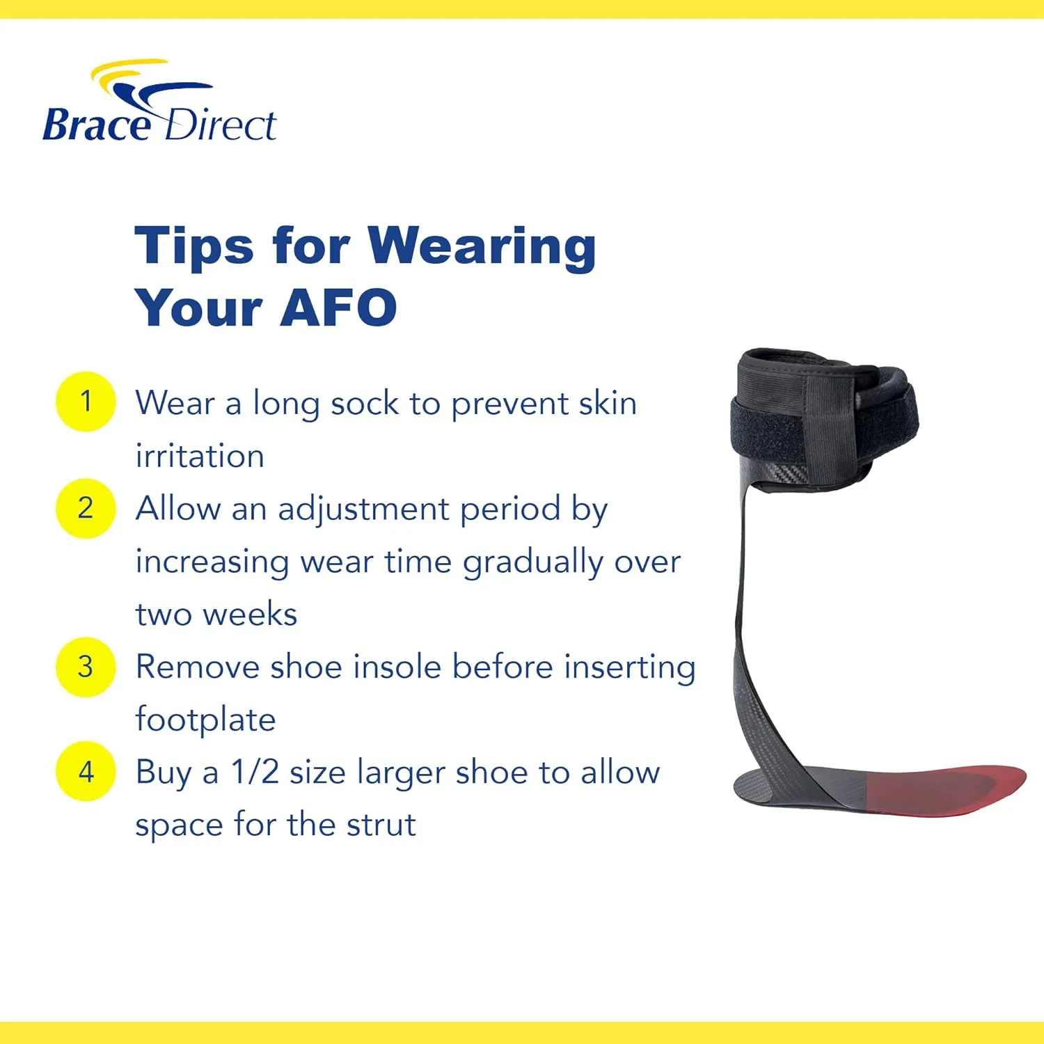 Elite Spiral AFO Rehabilitator for Active Individuals- Lightweight Carbon Fiber Ankle Foot Orthosis for Drop Foot, Mild to Moderate Ankle Instability and Limb Spasticity, Gait Assistance PDAC L1951
