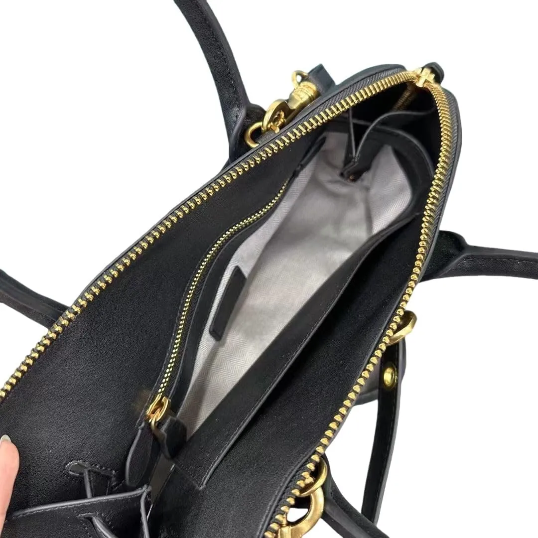 EvaLuLu Genuine Leather Shoulder Bag