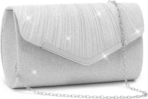 Evening Bag Clutch Purses for Women Ladies Sparkling Party Handbags Crossbody Shoulder Purse Wedding Bags