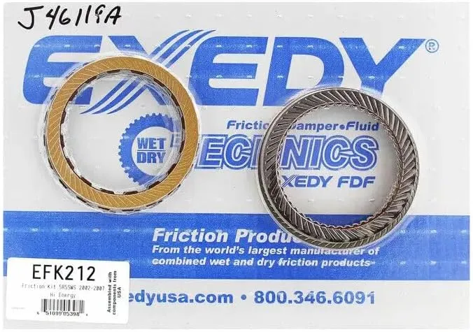 Exedy- 5R55S, 5R55W 2002-07 Replacement Friction (EFK212)