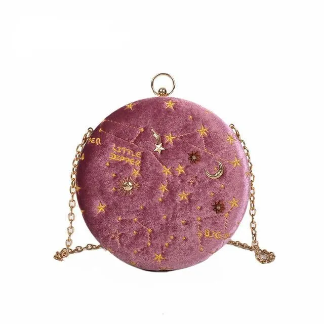 Fashion Suede Shoulder Bag Chain belt Women's
