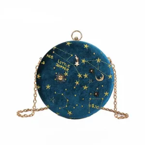 Fashion Suede Shoulder Bag Chain belt Women's