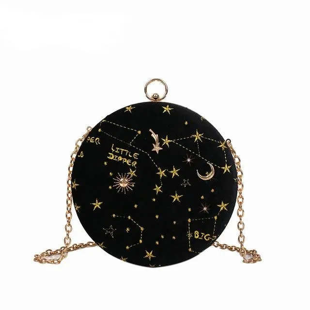 Fashion Suede Shoulder Bag Chain belt Women's