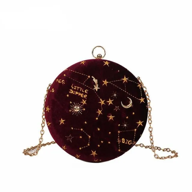 Fashion Suede Shoulder Bag Chain belt Women's