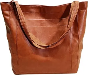 Fashion Tote Bags Purses and Handbags for Women Soft Faux Leather Purse Shoulder Bag Top Handle Satchel Bags Purse