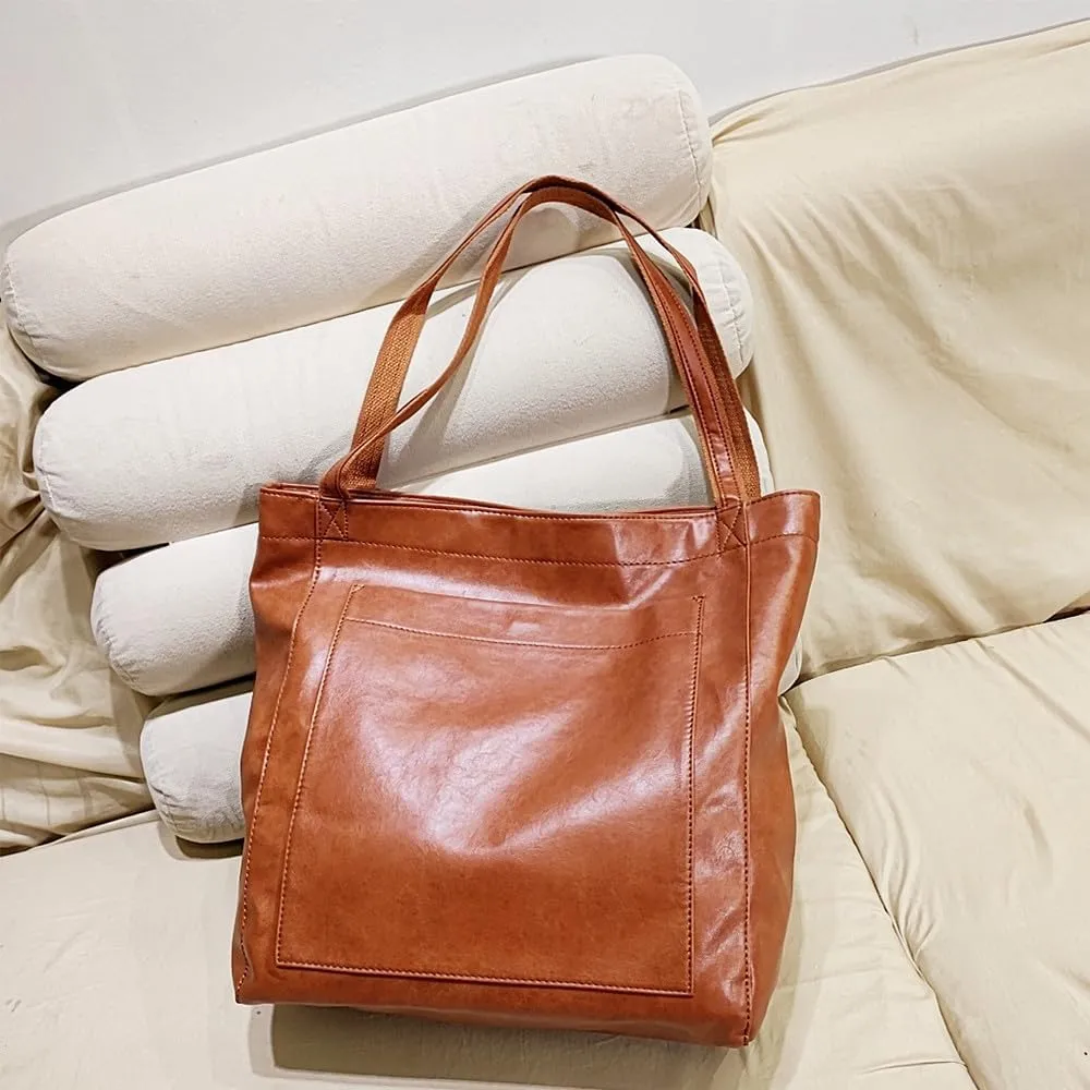 Fashion Tote Bags Purses and Handbags for Women Soft Faux Leather Purse Shoulder Bag Top Handle Satchel Bags Purse