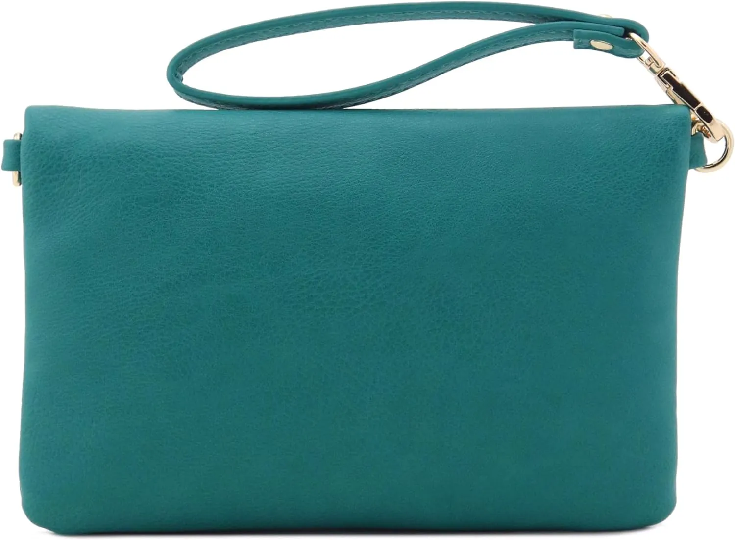 FashionPuzzle Envelope Wristlet Clutch Crossbody Bag with Chain Strap