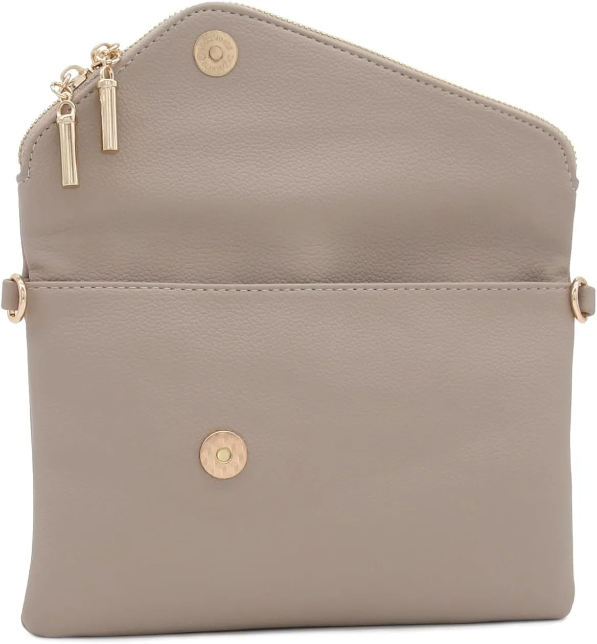FashionPuzzle Envelope Wristlet Clutch Crossbody Bag with Chain Strap