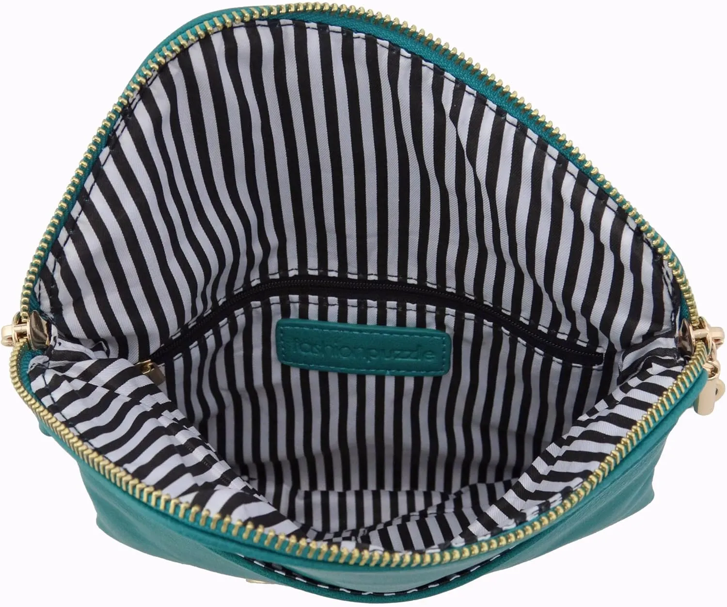 FashionPuzzle Envelope Wristlet Clutch Crossbody Bag with Chain Strap