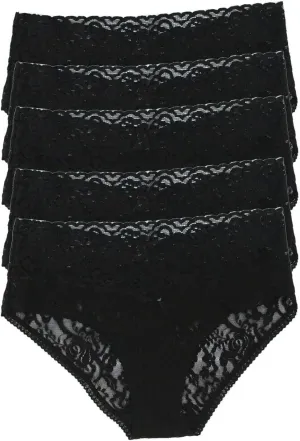 Felina Signature Stretchy Lace Low Rise Hipster 5-Pack | Panty