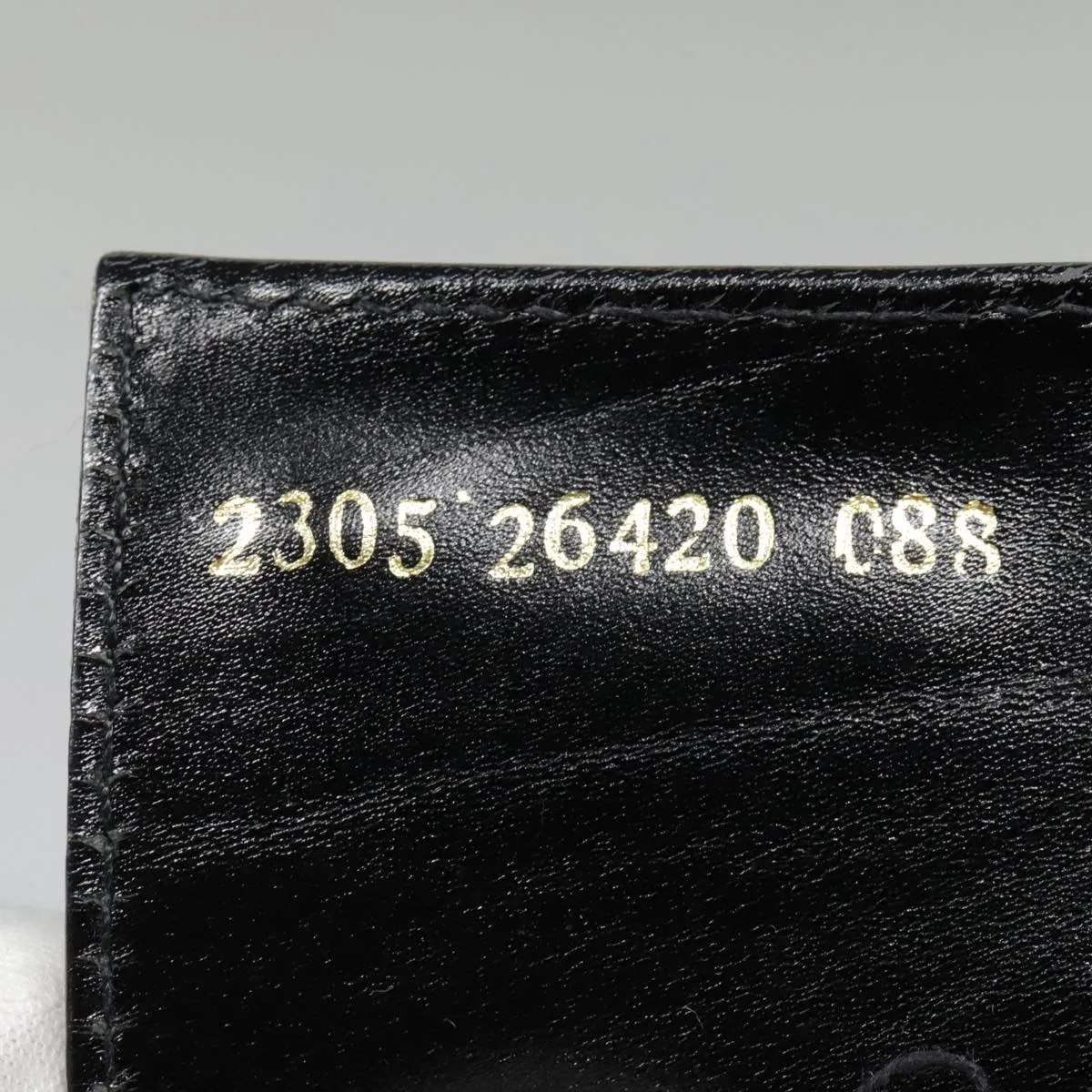 FENDI Boston Bag Nylon 2way Black Gold bs18016