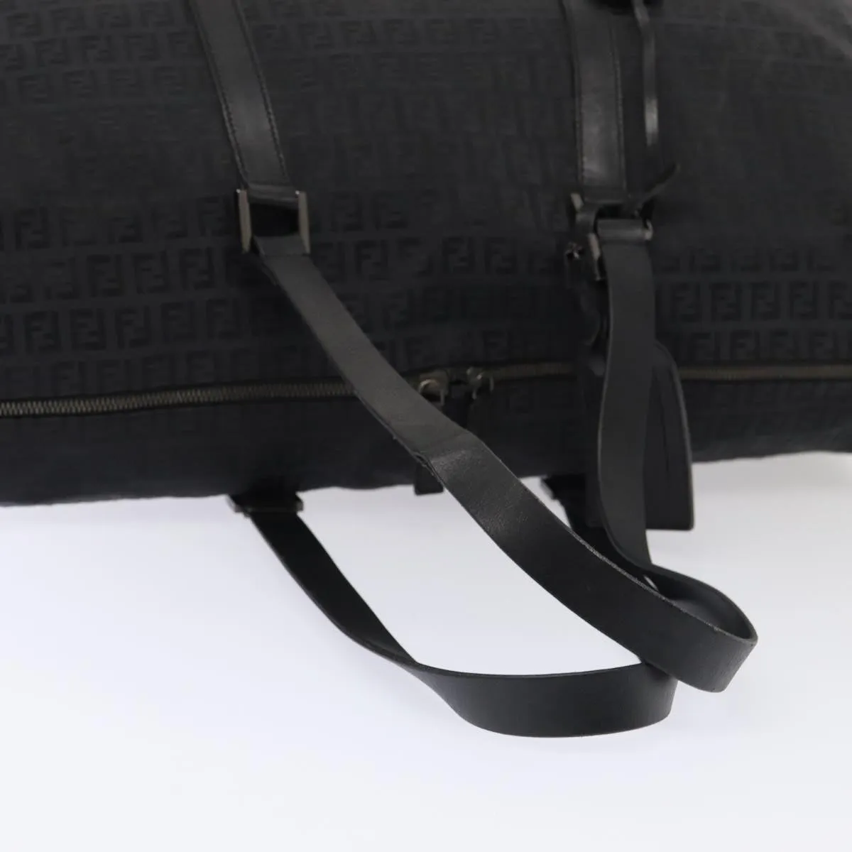 FENDI Zucchino Canvas  Nylon Black 87315