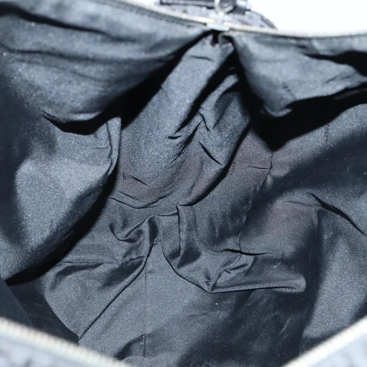 FENDI Zucchino Canvas  Nylon Black 87315