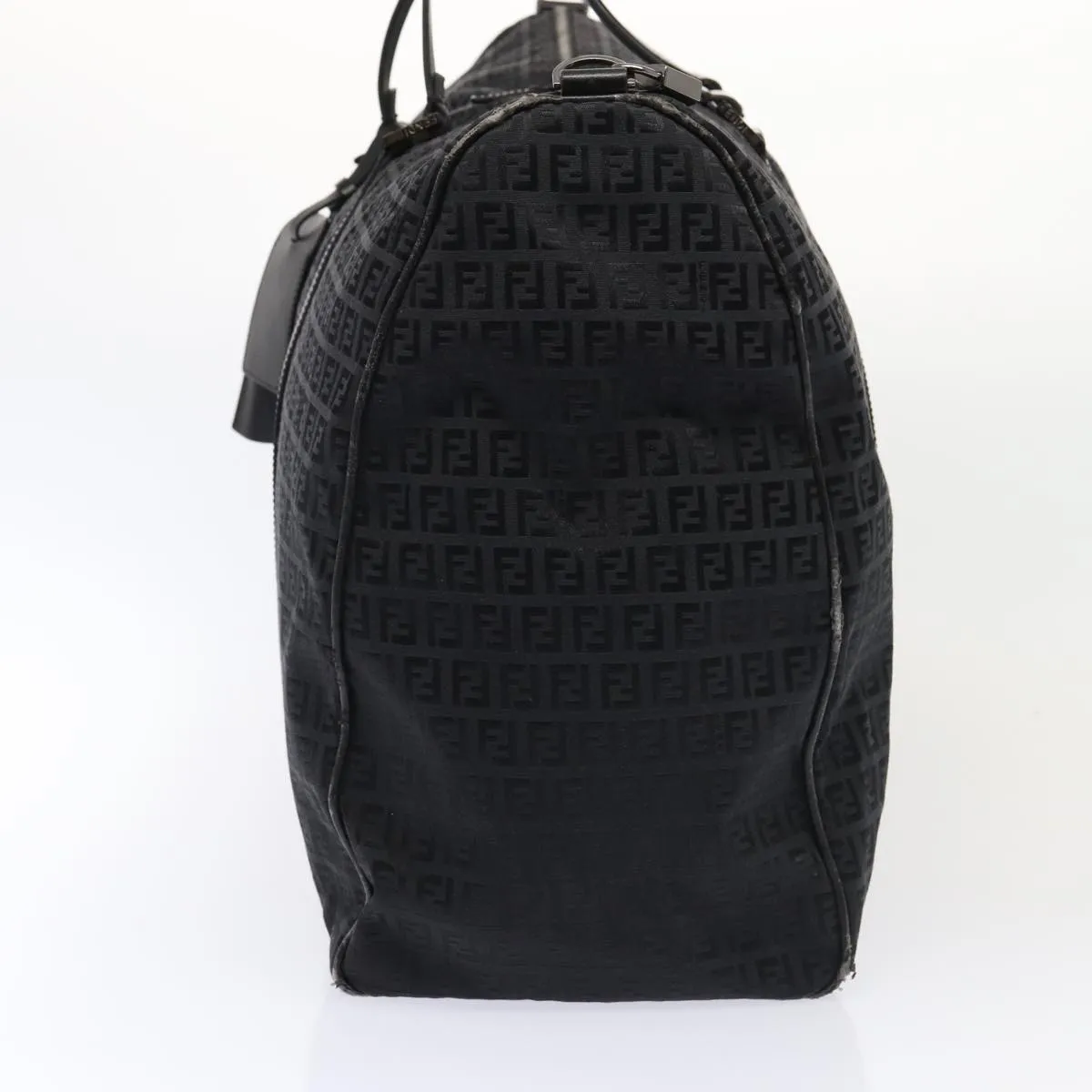 FENDI Zucchino Canvas  Nylon Black 87315