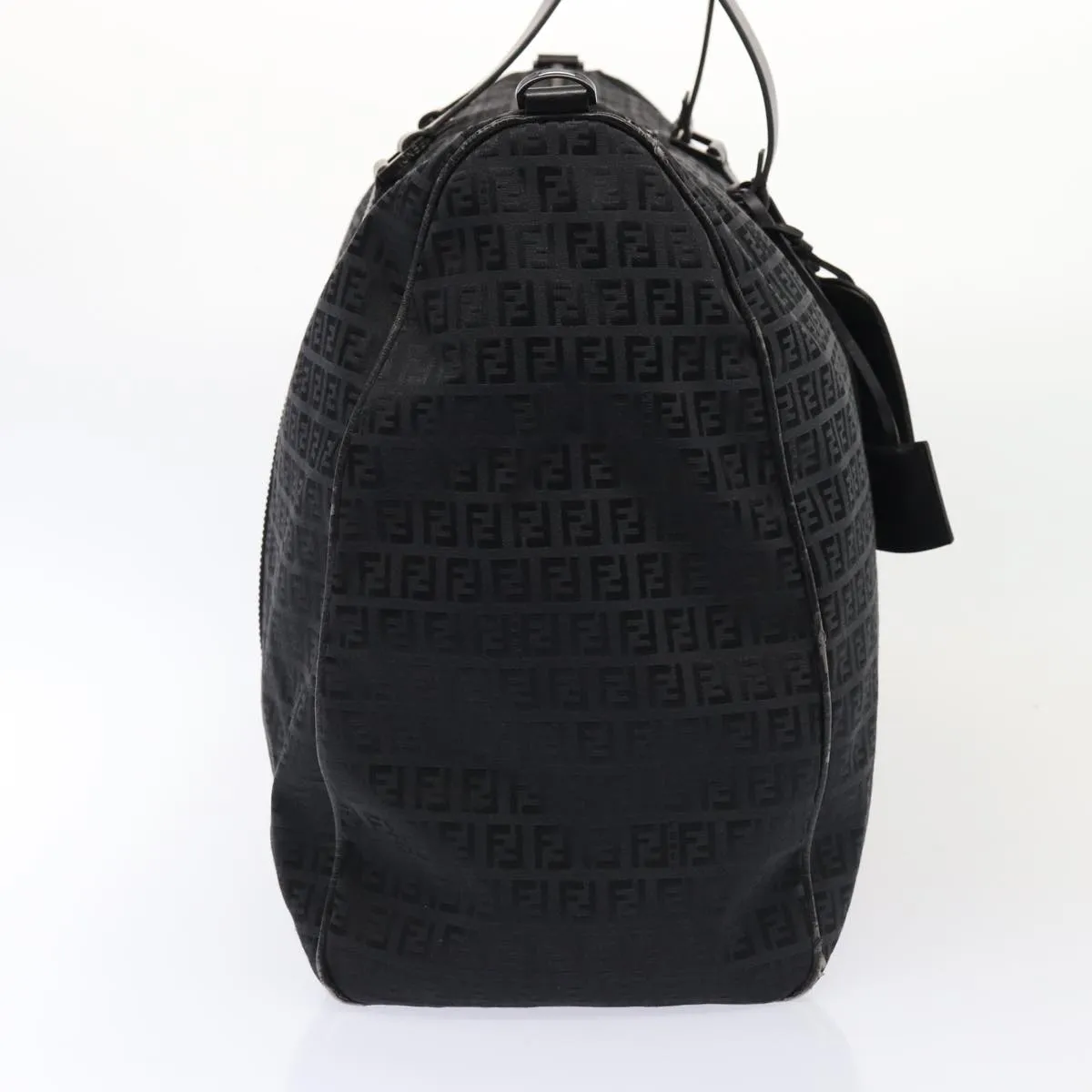 FENDI Zucchino Canvas  Nylon Black 87315