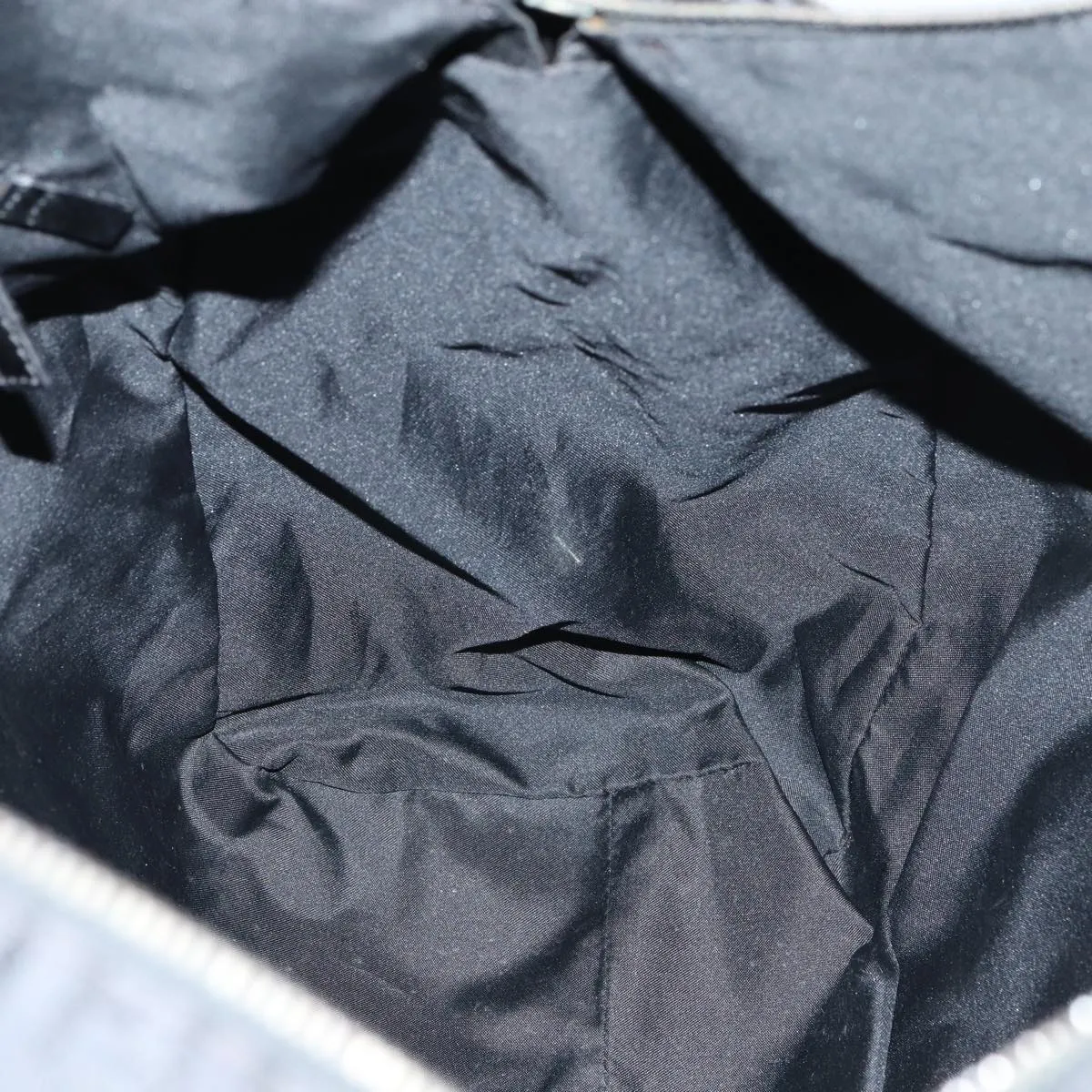 FENDI Zucchino Canvas  Nylon Black 87315
