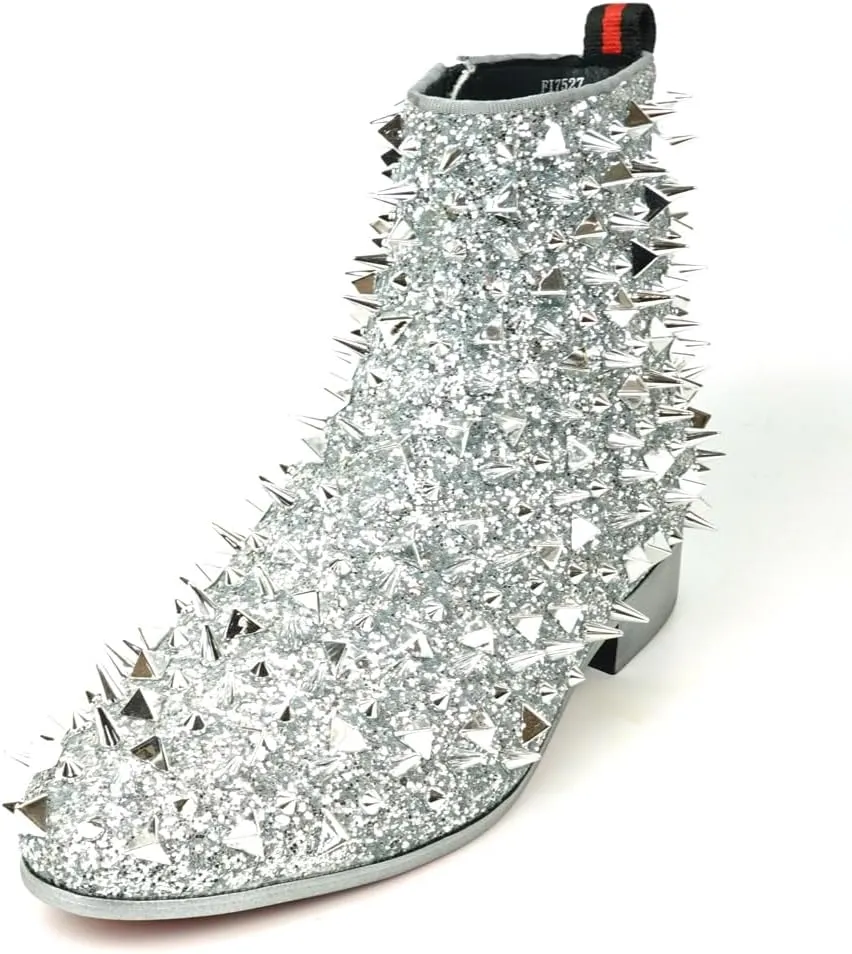 FI-7527 Spike Boot with Side zipper