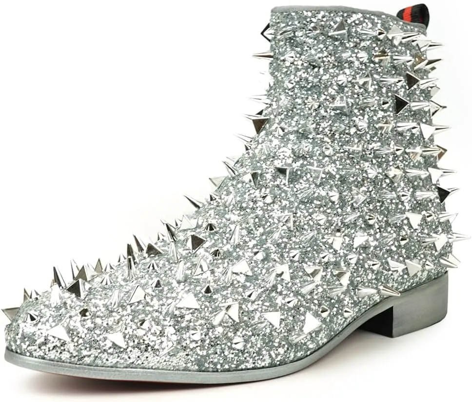 FI-7527 Spike Boot with Side zipper