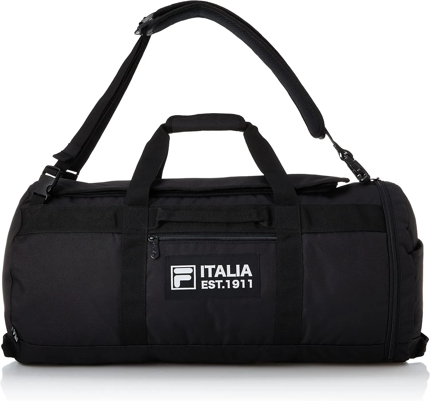 Fila 7774 Billiet Boston Bag, 1.1 gal (44 L), crox black (01), one size