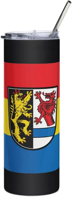 Flag of Tirschenreuth Germany - Stainless Steel Tumbler