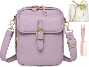 Forcipower Crossbody Bag, Collaboraten Crossbody Leather Bag, Urvashi Crossbody Bags for Women, Retro Double-Layer