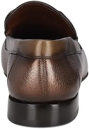 FRANCO CUADRA Women's Slip on Moccasin in Genuine Deer Leather Brown S50VNBR