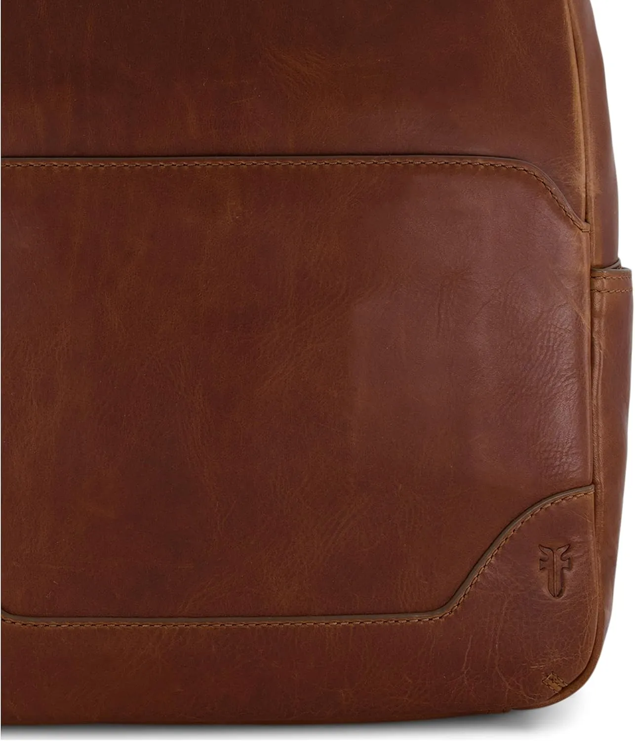 Frye Women's Melissa Large Backpack, Cognac, One Size