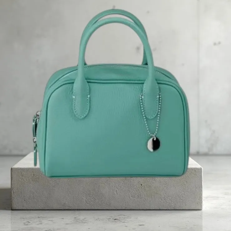 ✦FX✦ Versatile Genuine Boston Leather Handbag