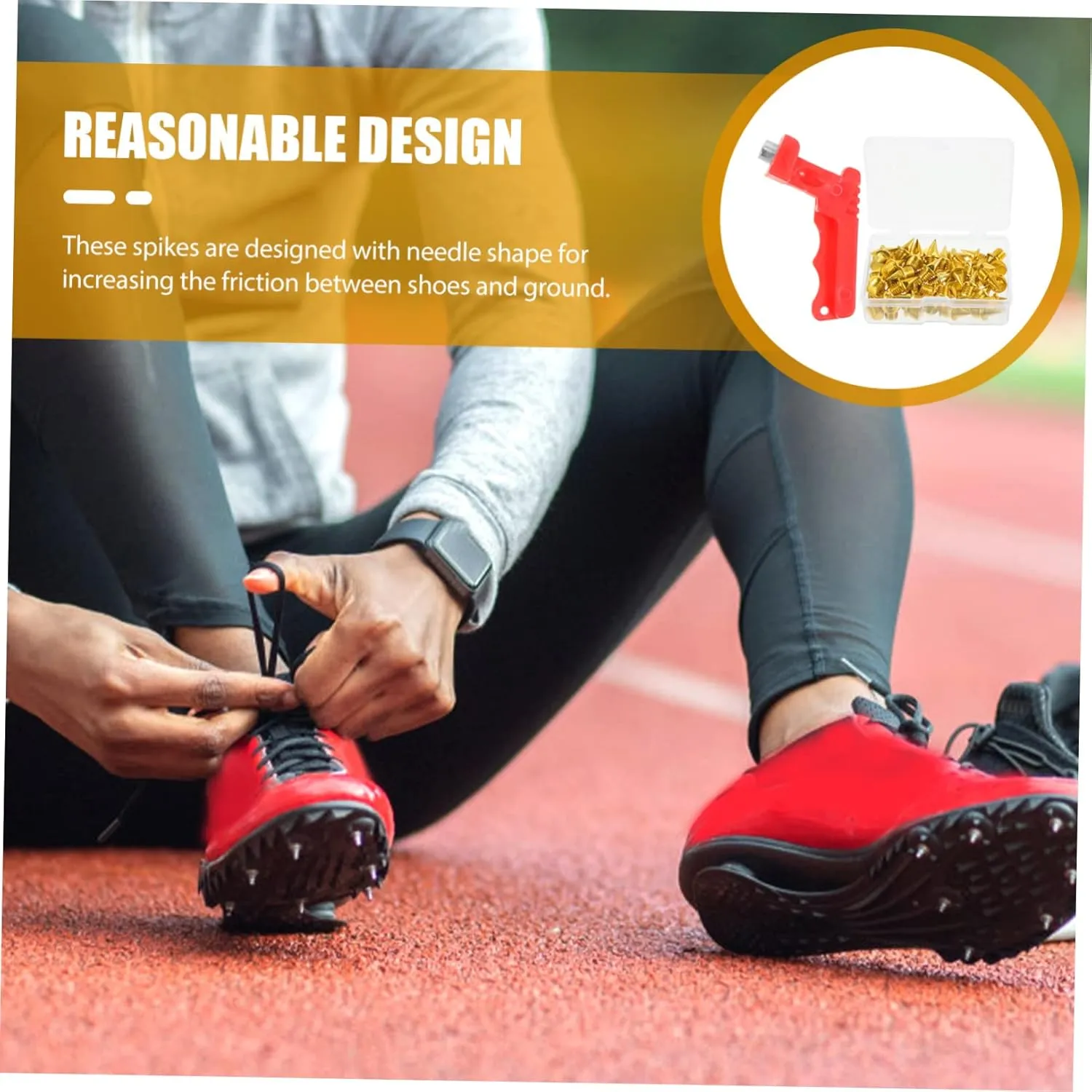 Garneck Replacement Track Spikes Golf Shoe Studs Track Spikes Replacement Golf Shoes Golf Spikes Replacement