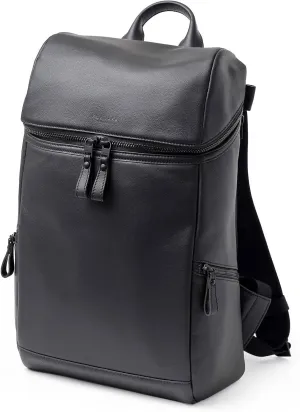 Genuine Leather Backpack A4 Locus, Made In Japan, No.672702, Black