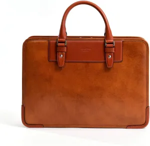 Genuine Leather Briefcase A4 A, Made In Japan, No.610501