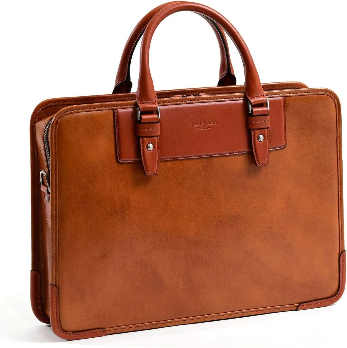 Genuine Leather Briefcase A4 A, Made In Japan, No.610501