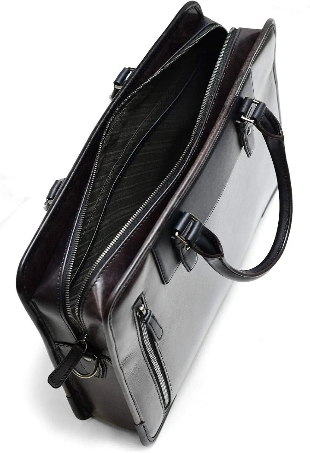Genuine Leather Briefcase A4 A, Made In Japan, No.610501