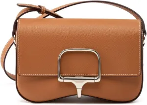 Genuine Leather Designer Shoulder Bags for Women, Fashion Vintage Crossbody Purses Satchels With Adjustable Strap