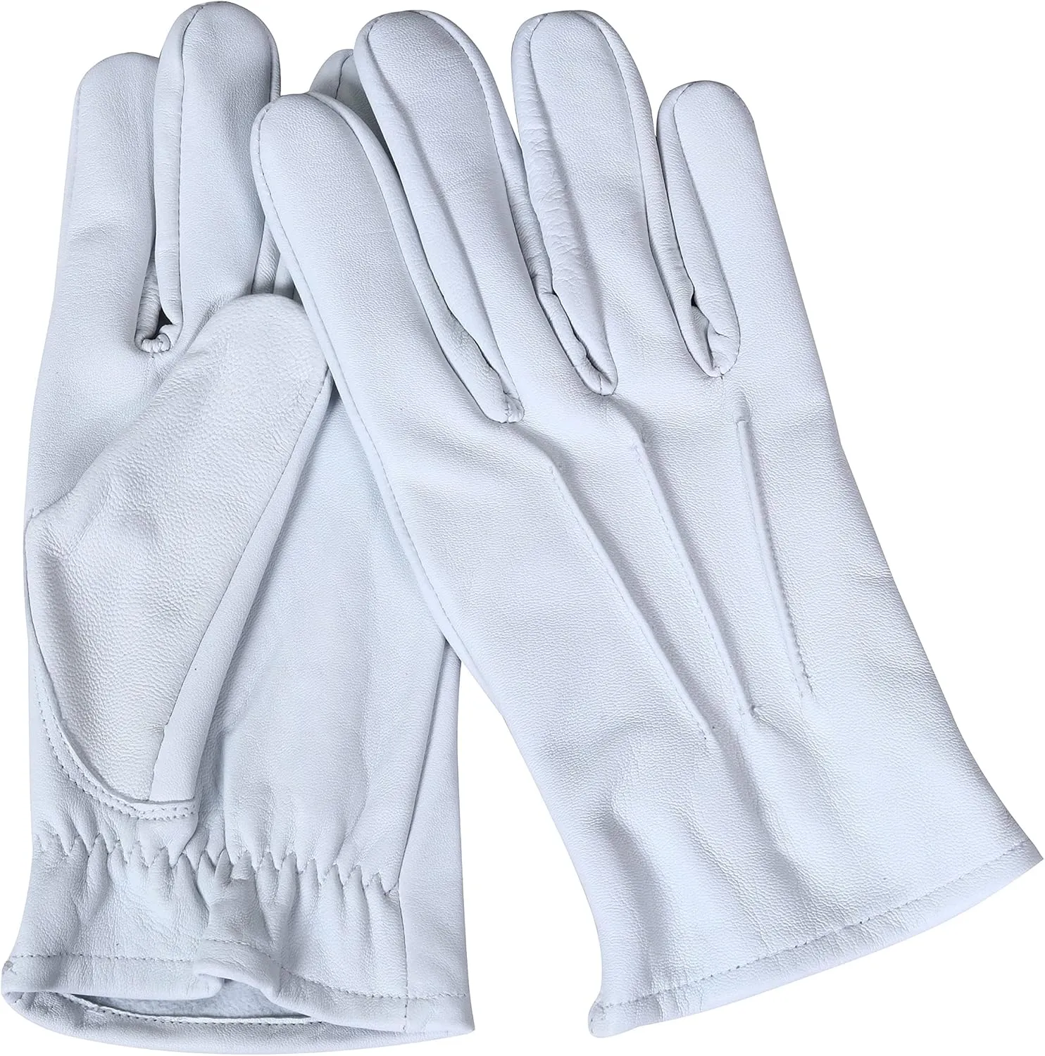 Genuine Leather Gloves, Lambskin leather gloves, Unlined fashion leather gloves