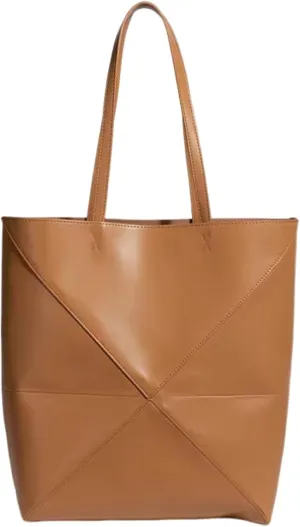 Genuine Leather Large Tote Bag Luxury Designer Handbags for Women Tote Purse (Black,Large)