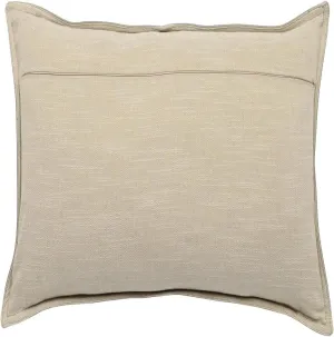 Genuine Leather Pillow Cover Case for Lumbar Throw Couch Pillows - Farmhouse Decorative Modern Sofa Thick & Soft Cushion Covers (Iced Blue, 20" x 20")