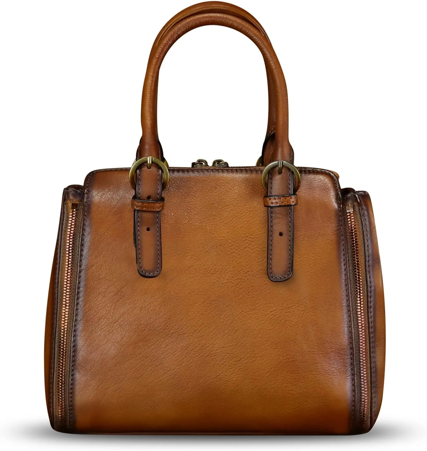 Genuine Leather Purses and Handbags for Women Satchel Bag Vintage Crossbody Shoulder Bag Top Handle Bag Purse