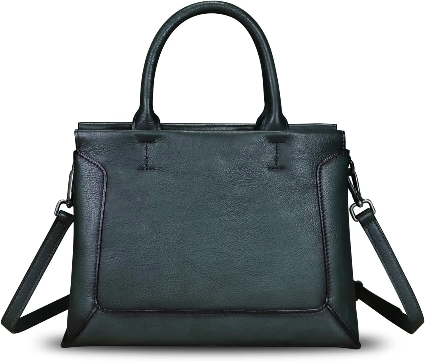 Genuine Leather Satchel for Women Leather Handbag Top Handle Bags Handmade Purse Crossbody Handbags Tote Bag