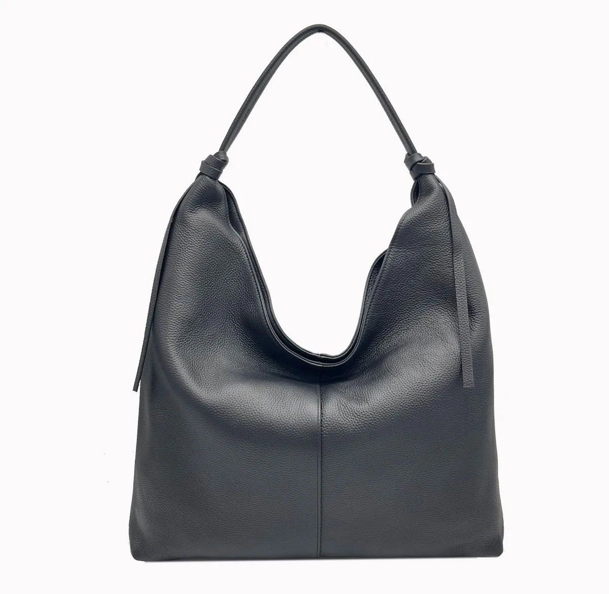 Genuine leather shoulder bag, art. 2504.412