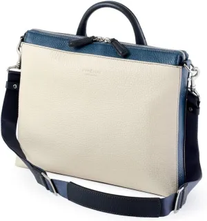 Genuine Leather Shoulder Bag B5, Made In Japan, No.627513