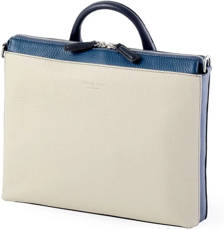 Genuine Leather Shoulder Bag B5, Made In Japan, No.627513