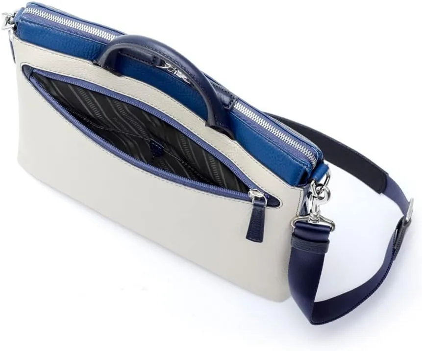 Genuine Leather Shoulder Bag B5, Made In Japan, No.627513