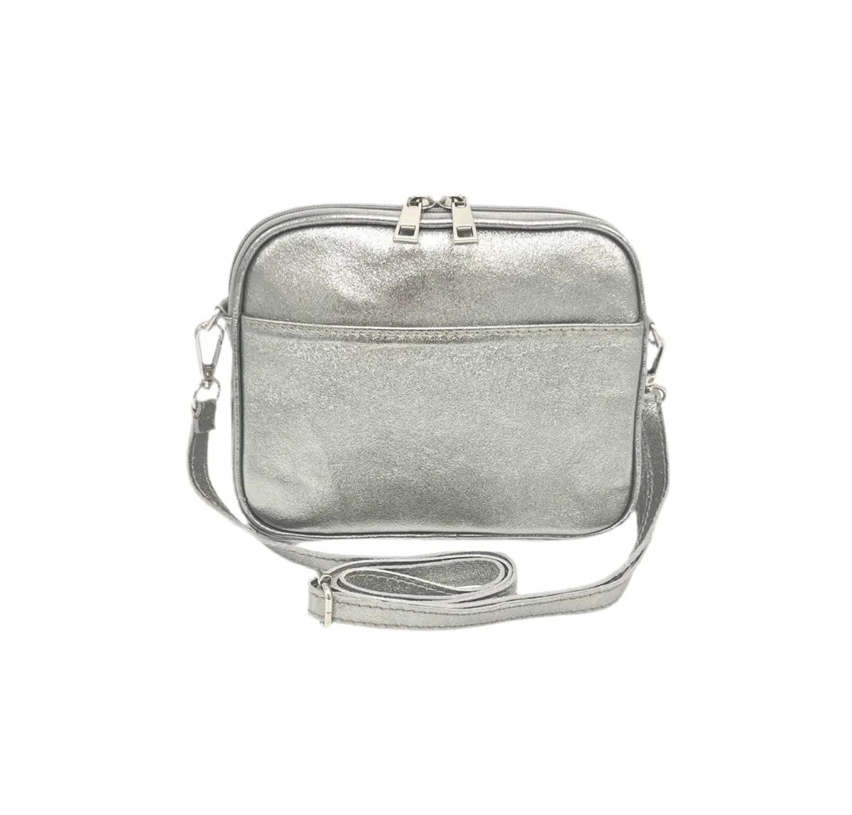Genuine leather shoulder bag, Made in Italy, art. 112509