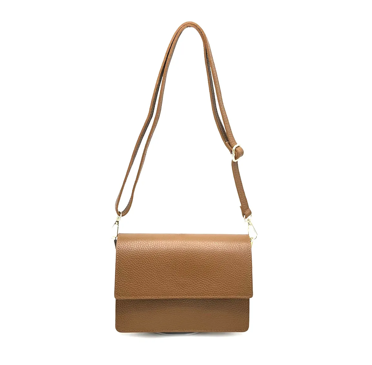 Genuine leather shoulder bag, Made in Italy, art. 112540