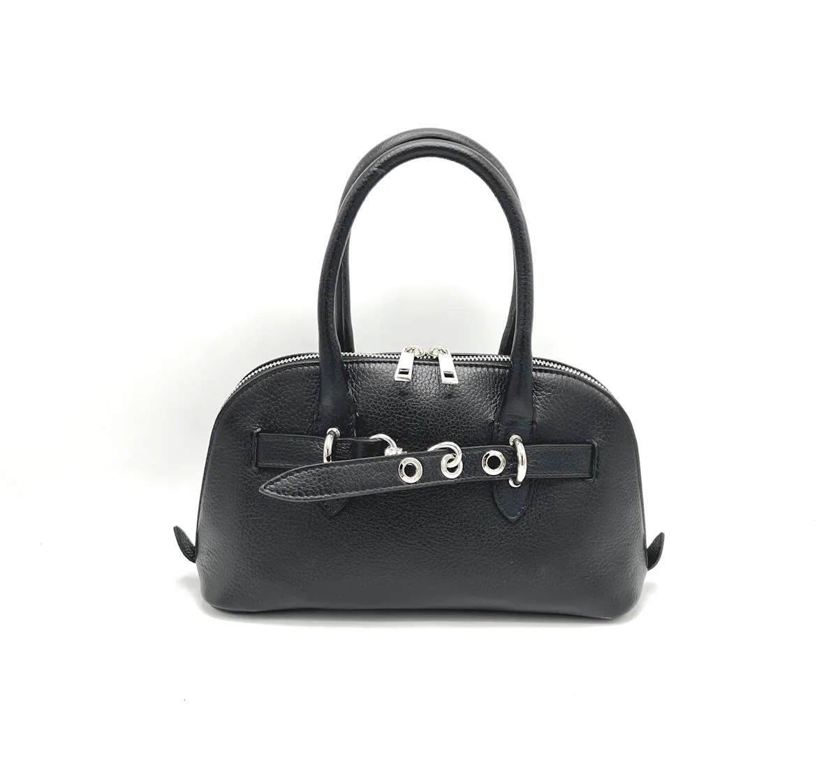 Genuine leather shoulder bag, Made in Italy, art. 112547