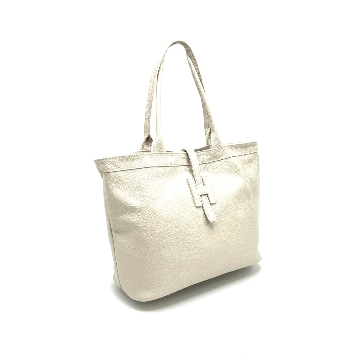 Genuine leather shoulder bag, Made in Italy, art. 112605
